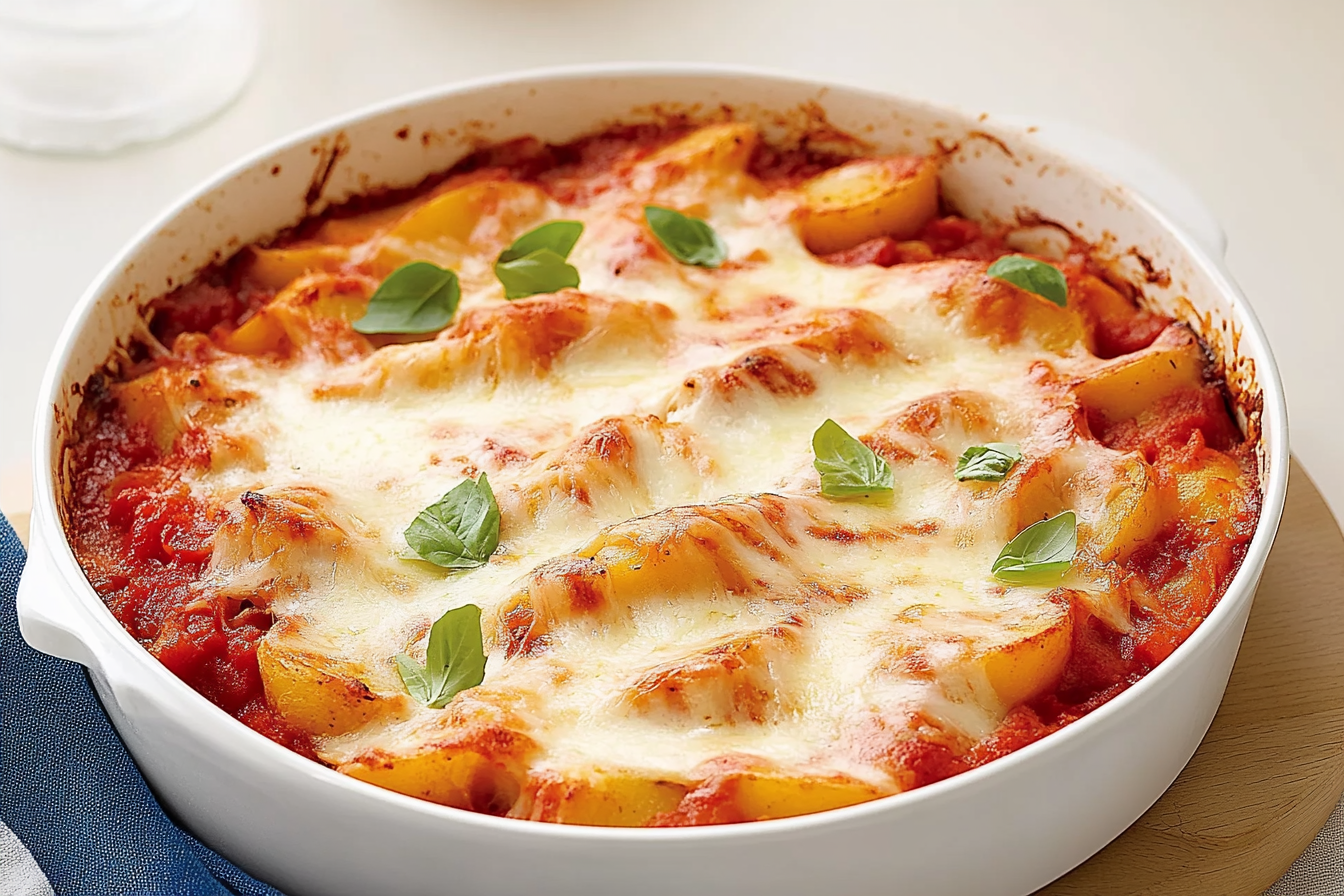 Gratin z kurczaka i ziemniaków
