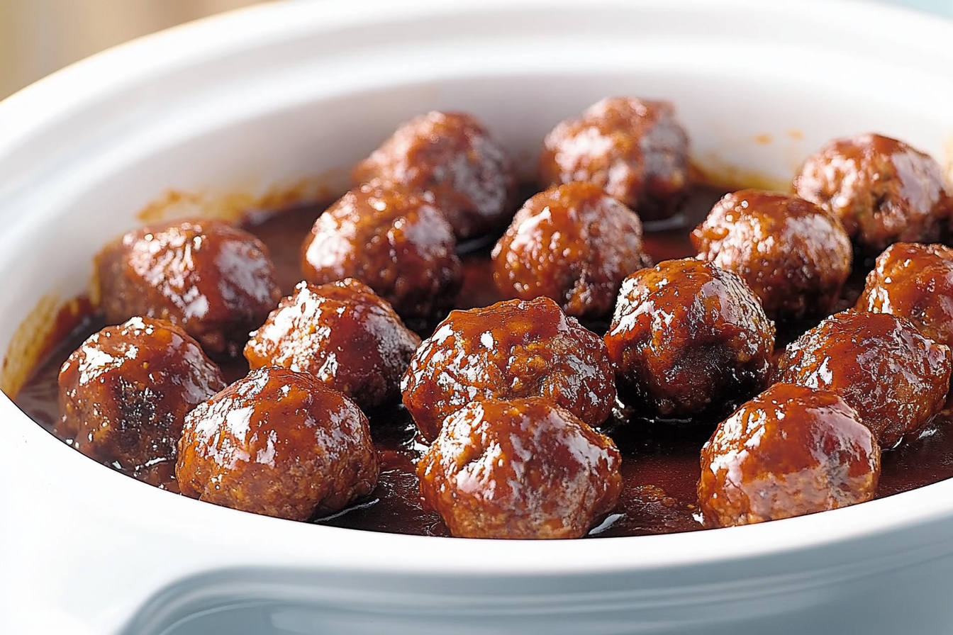 Boulettes de boeuf à la mijoteuse