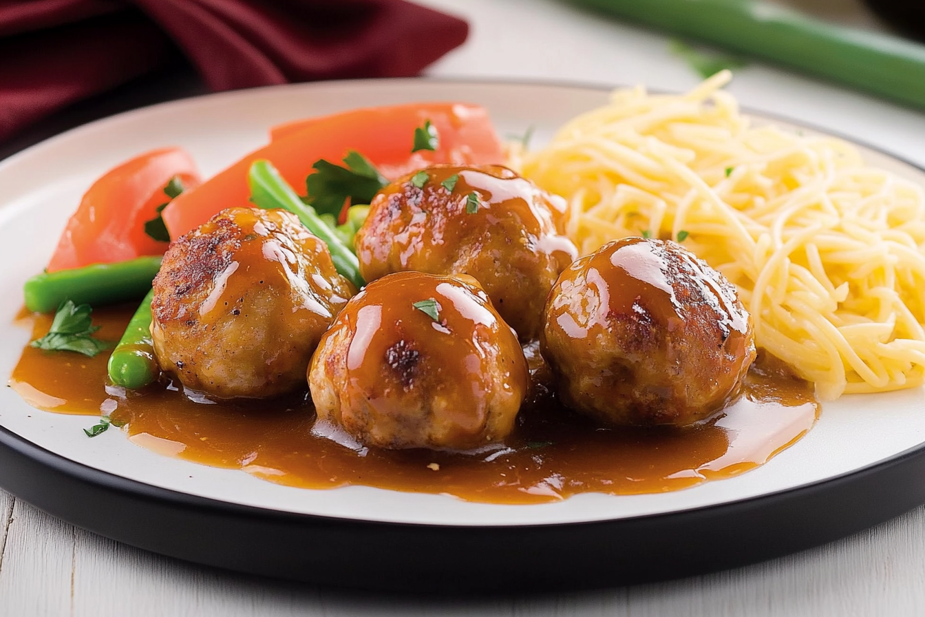 Boulettes z kurczaka z musztardą