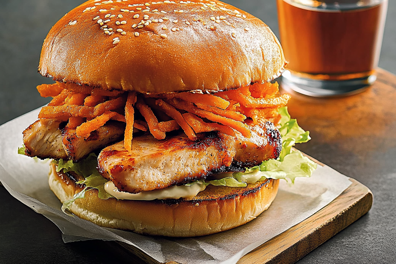 Burgery z kurczaka