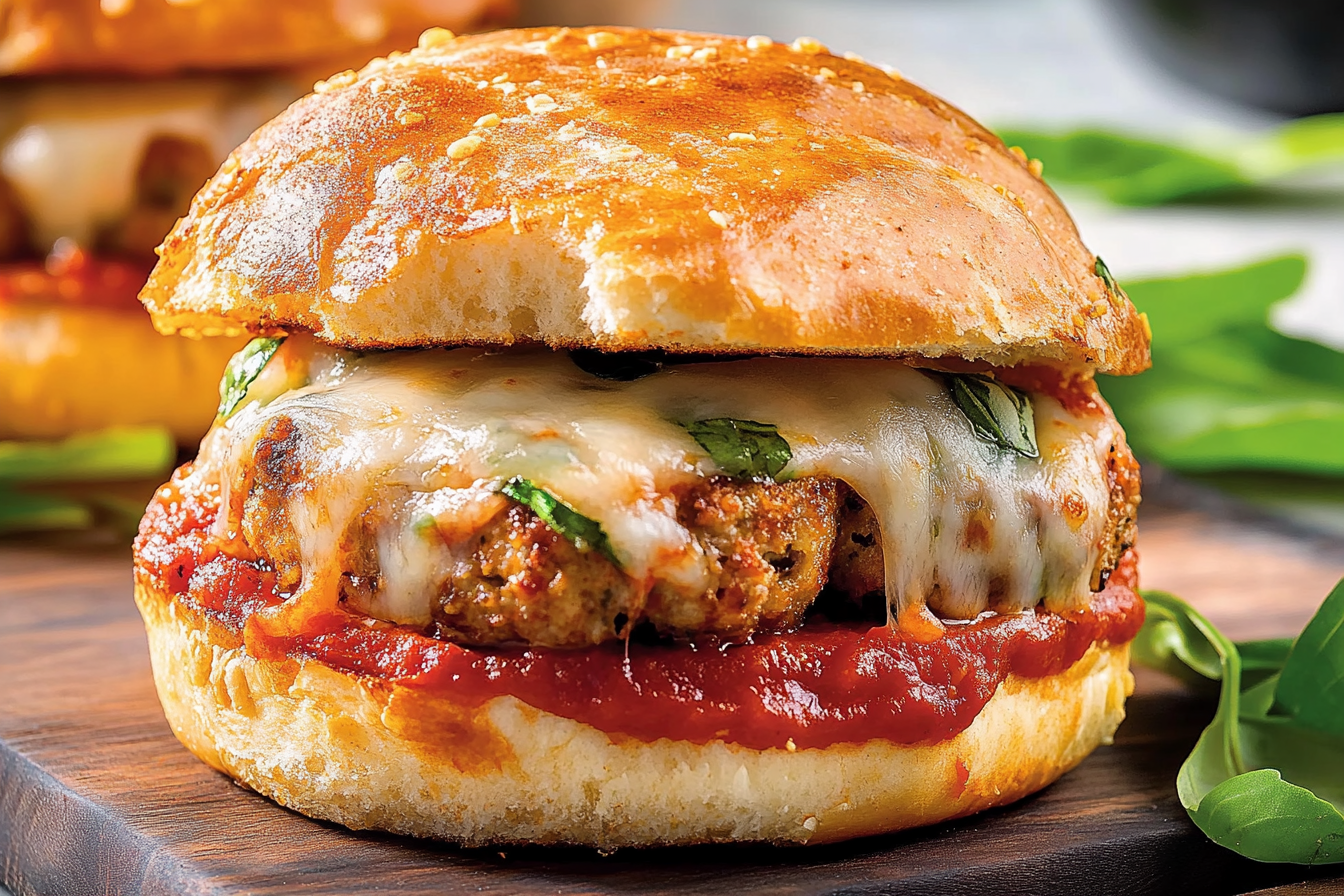 Burgery z nadzieniem pizzy
