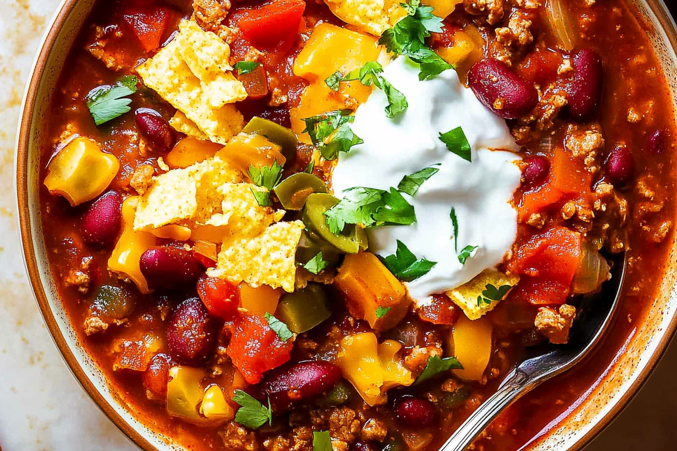Chili indycze z fasolą