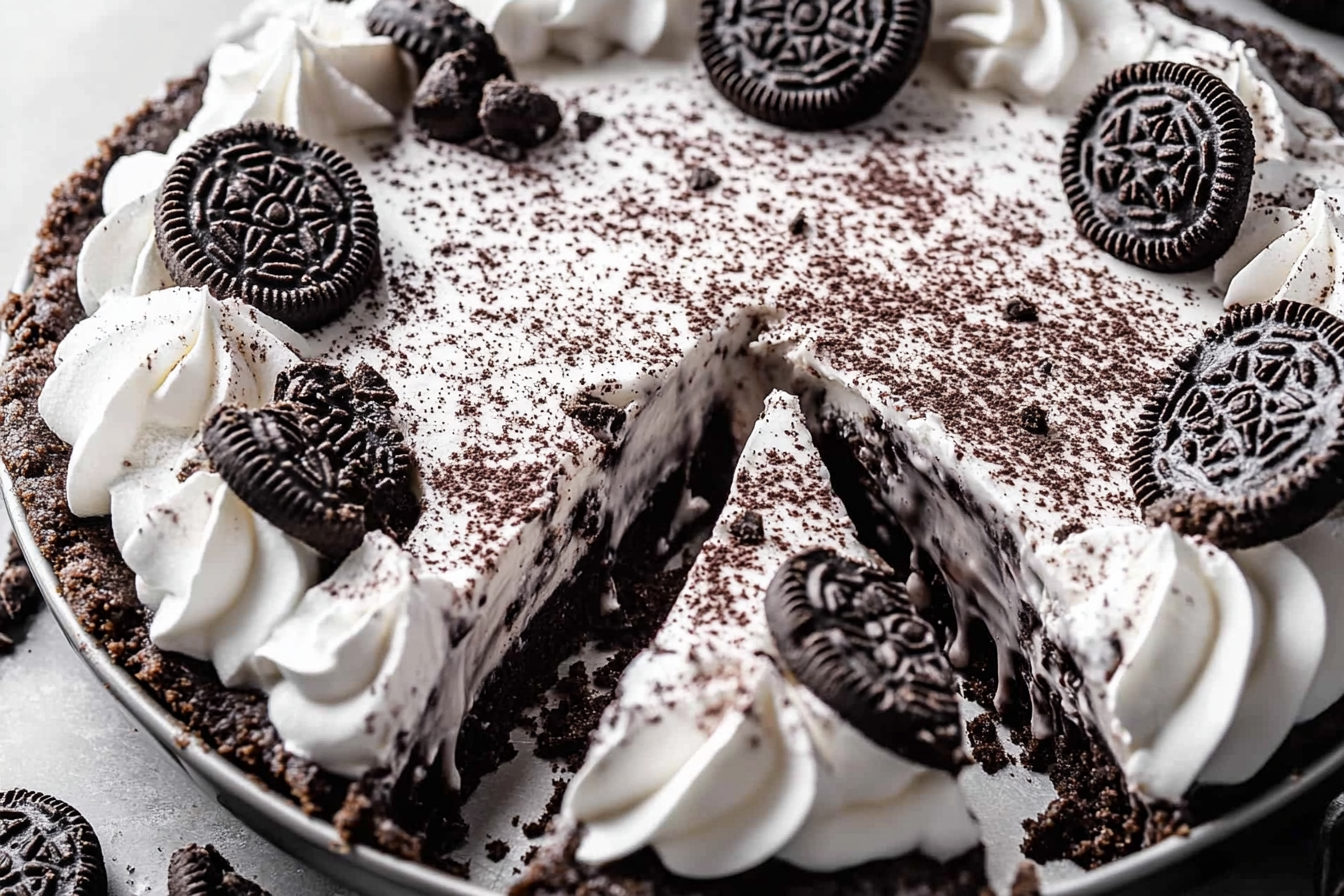 Ciasto Oreo z bitą śmietaną