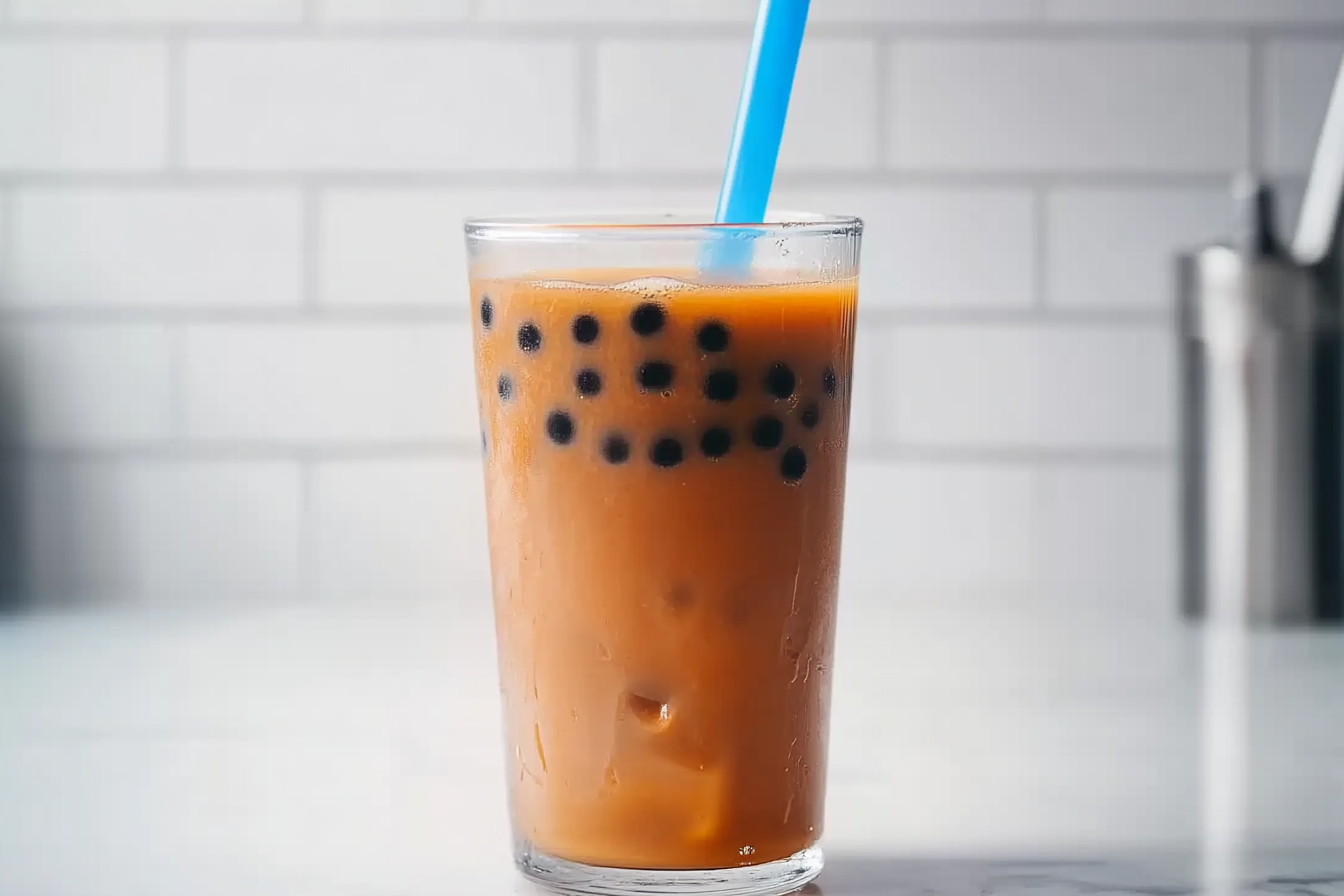 Herbata boba z tapioką