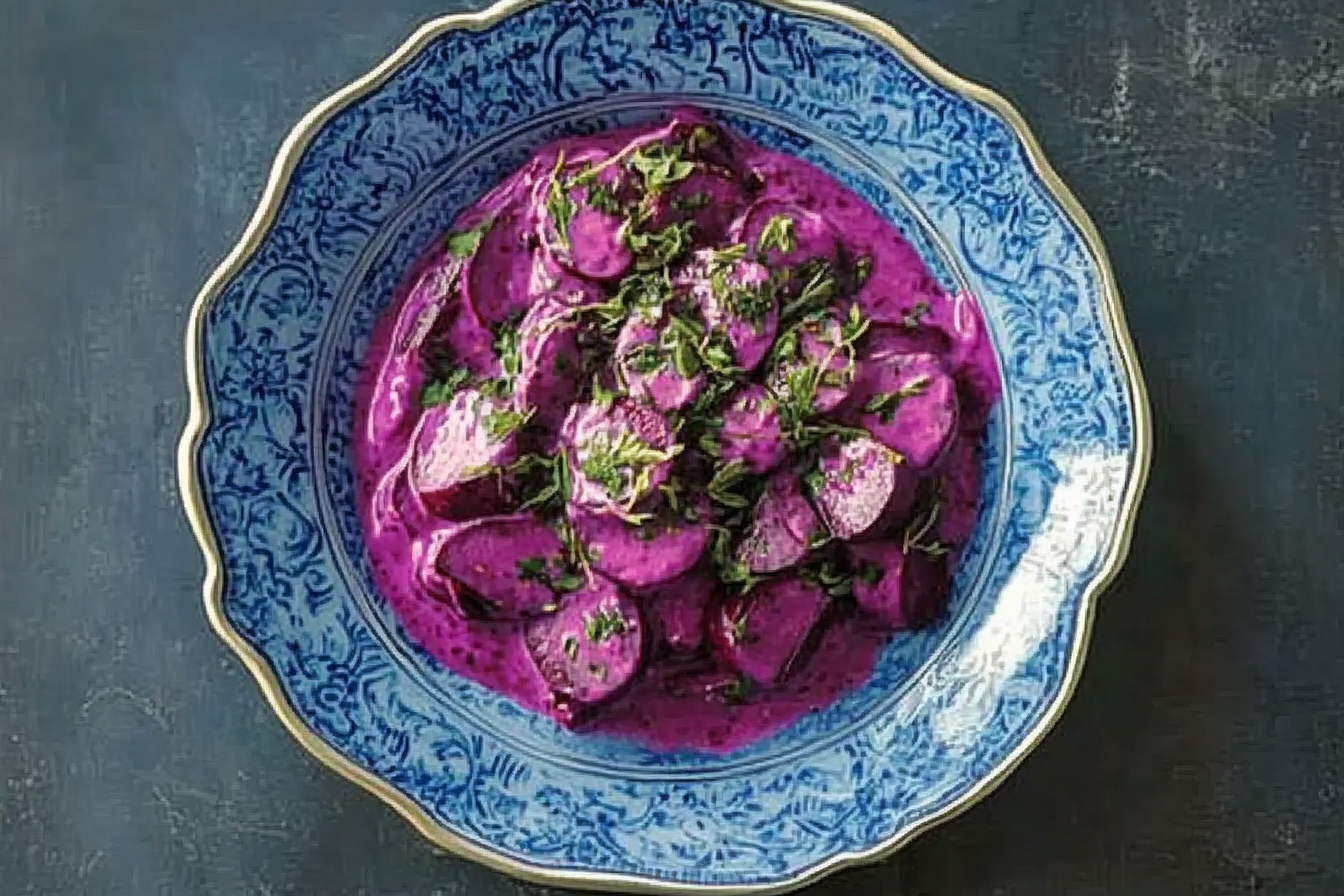 Jogurt z burakiem