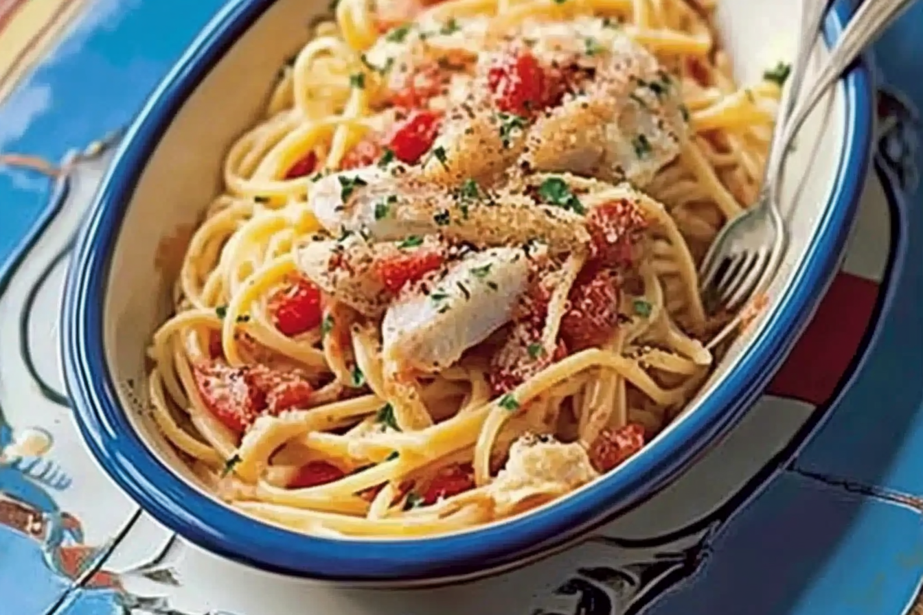 Linguine z pogłosem