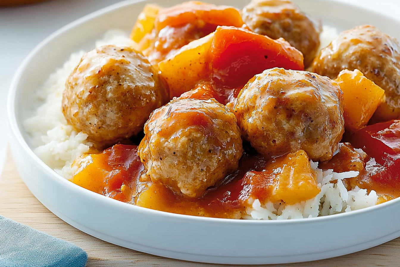 Pulpeciki wieprzowe w sosie chili