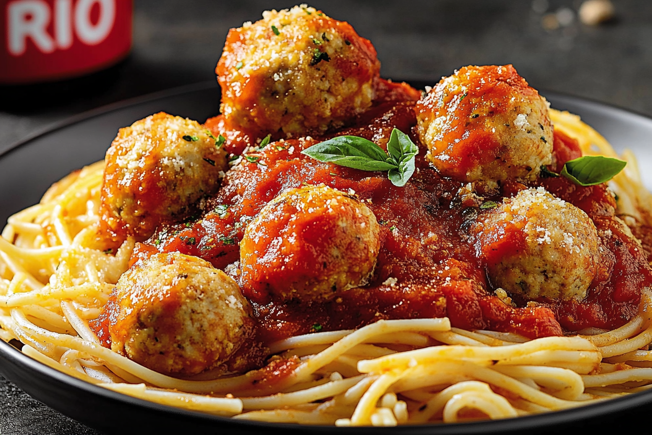 Sos spaghetti z kulkami tofu