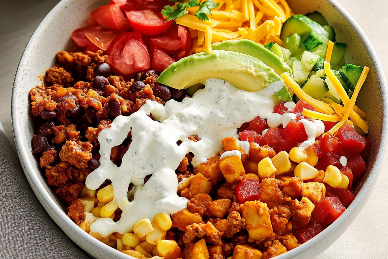 Tacos w stylu Buddha Bowl
