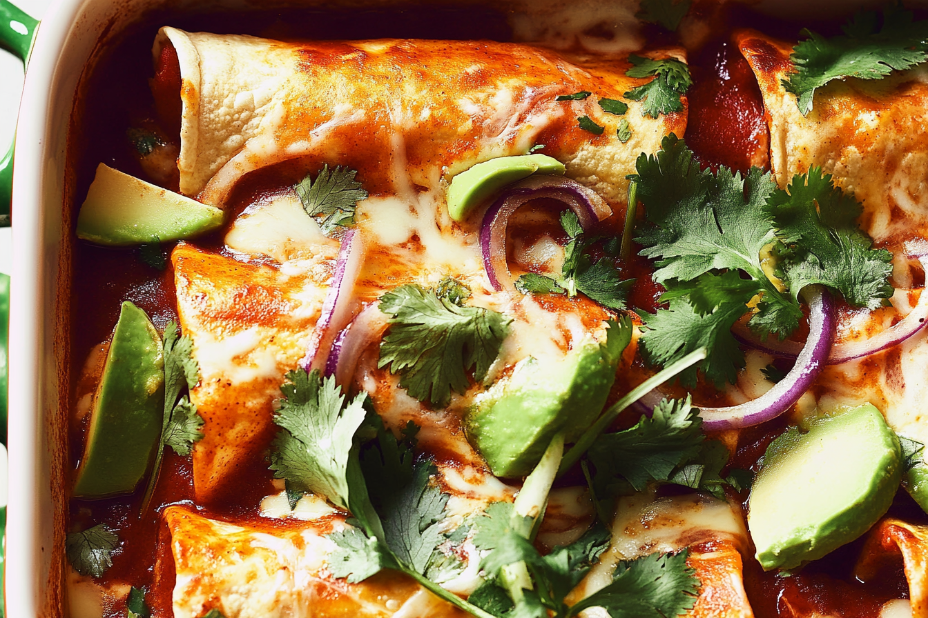 Wegetariańskie enchilady