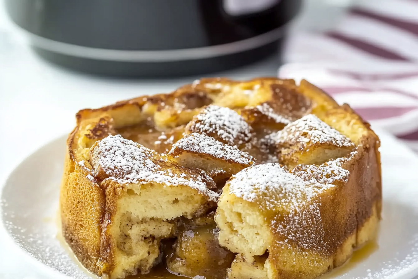 Zapiekanka francuskiego tostów w wolnowarze