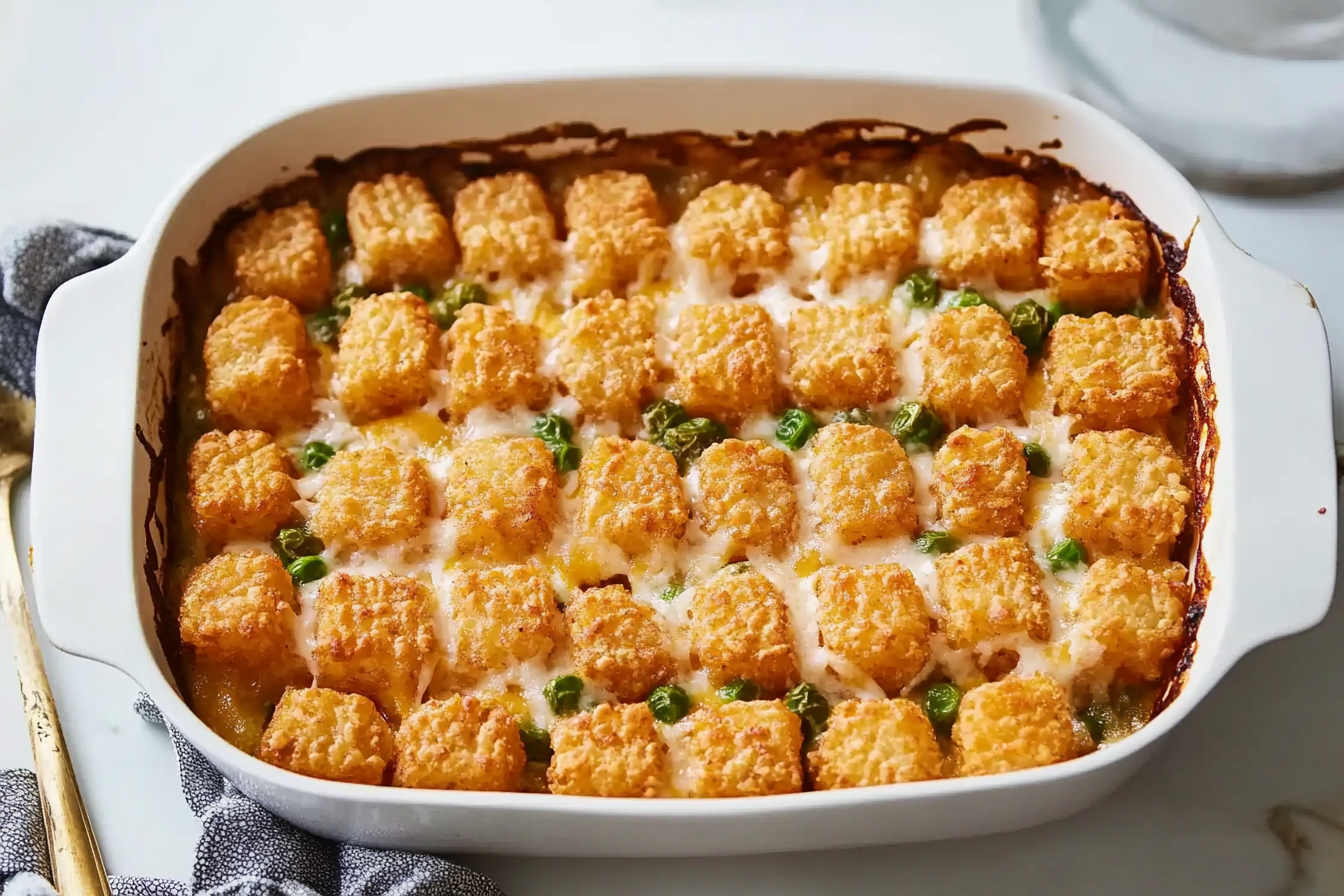 Zapiekanka z tater tots