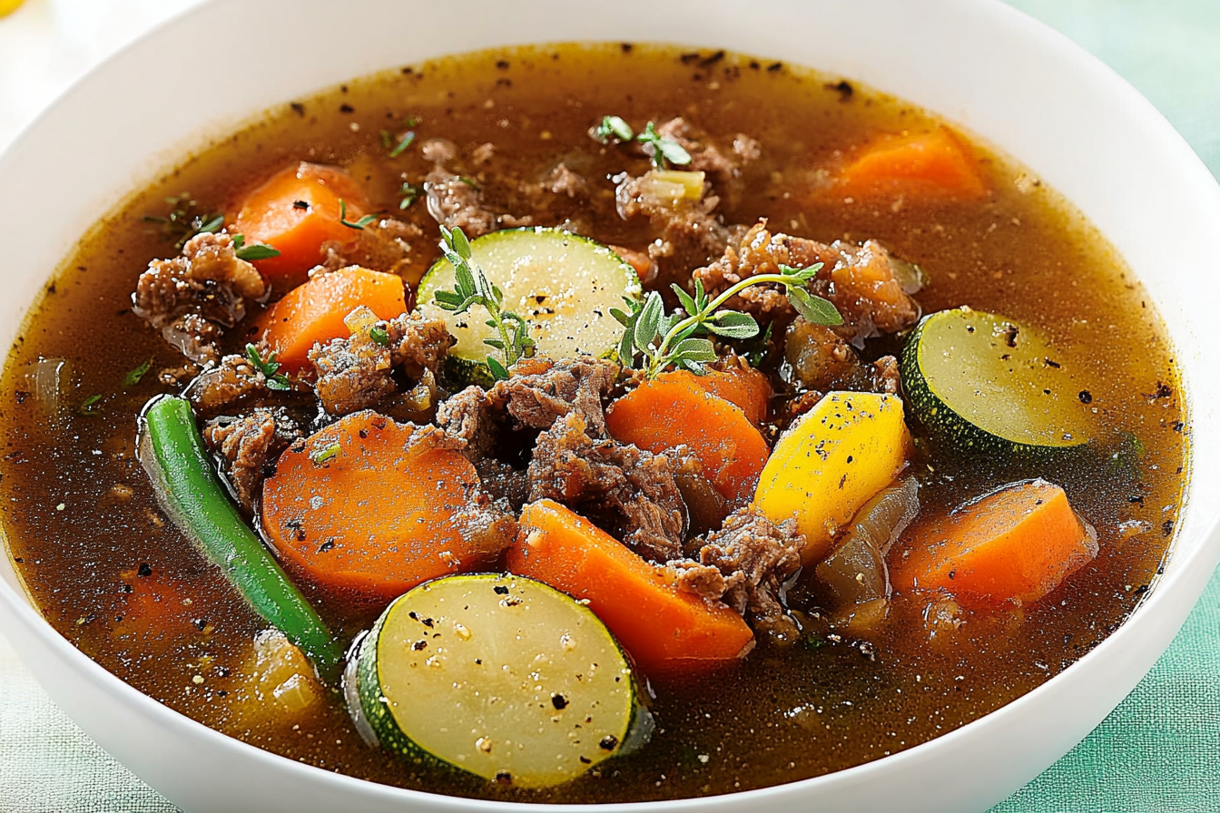 Zupa style ragout wołowy
