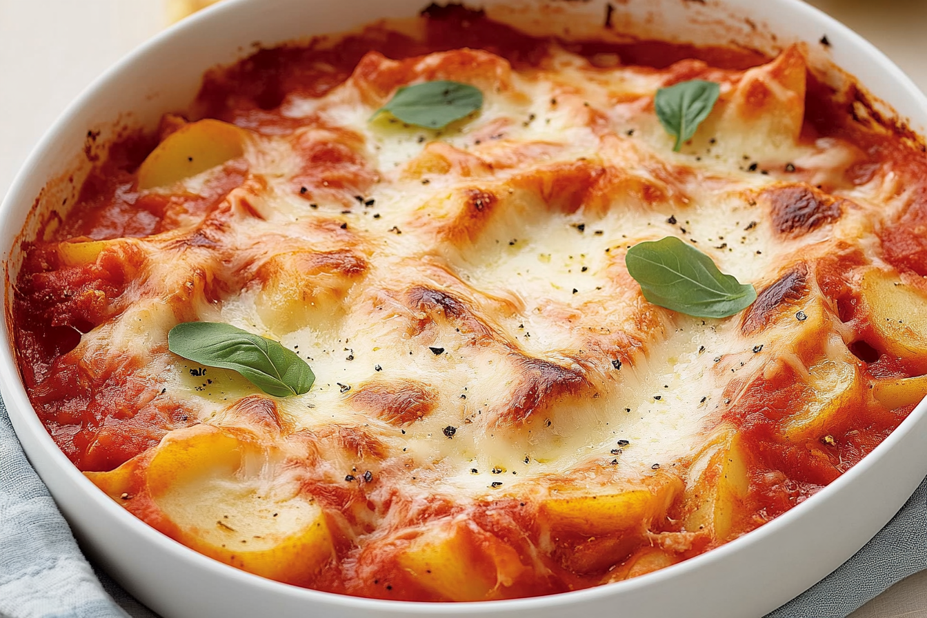 Gratin z kurczaka i ziemniaków