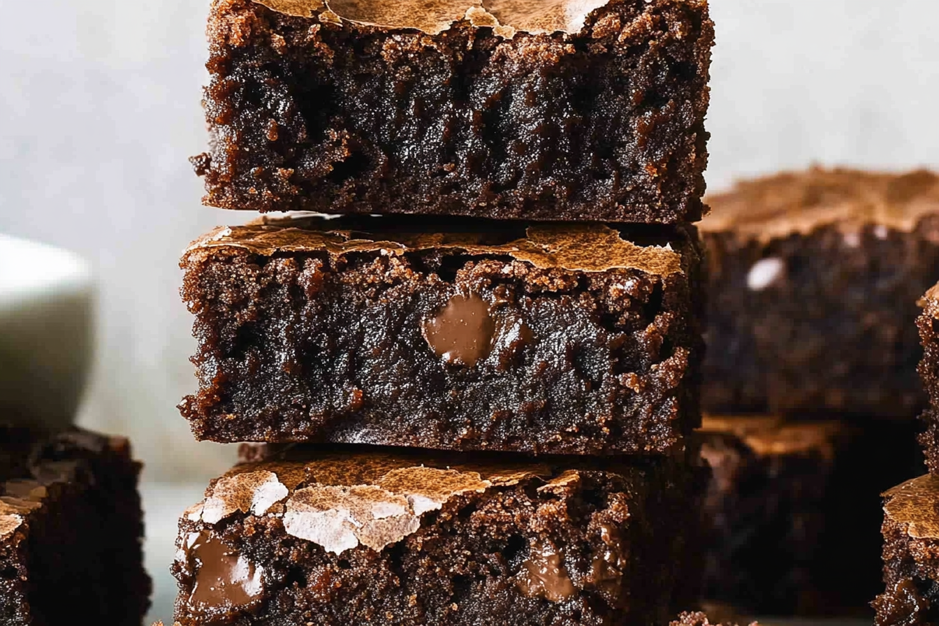 Brownie w małej porcji