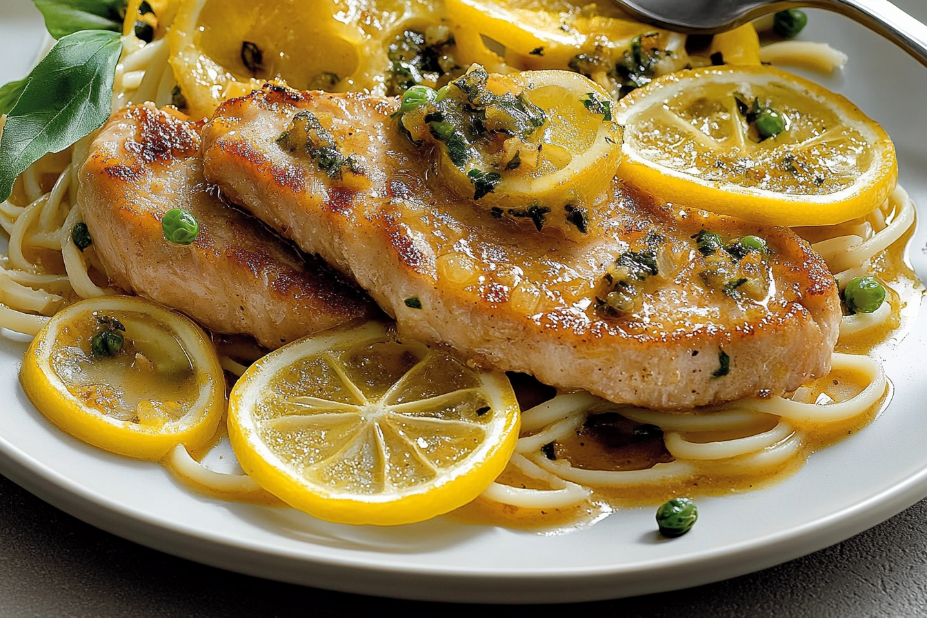 Escalopki cielęce piccata
