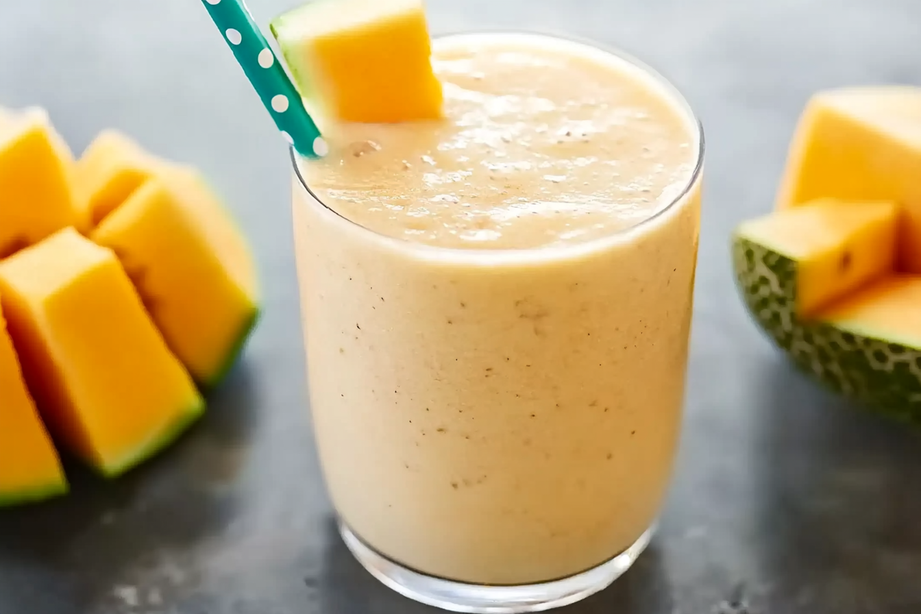 Koktajl z melonem cantaloupe