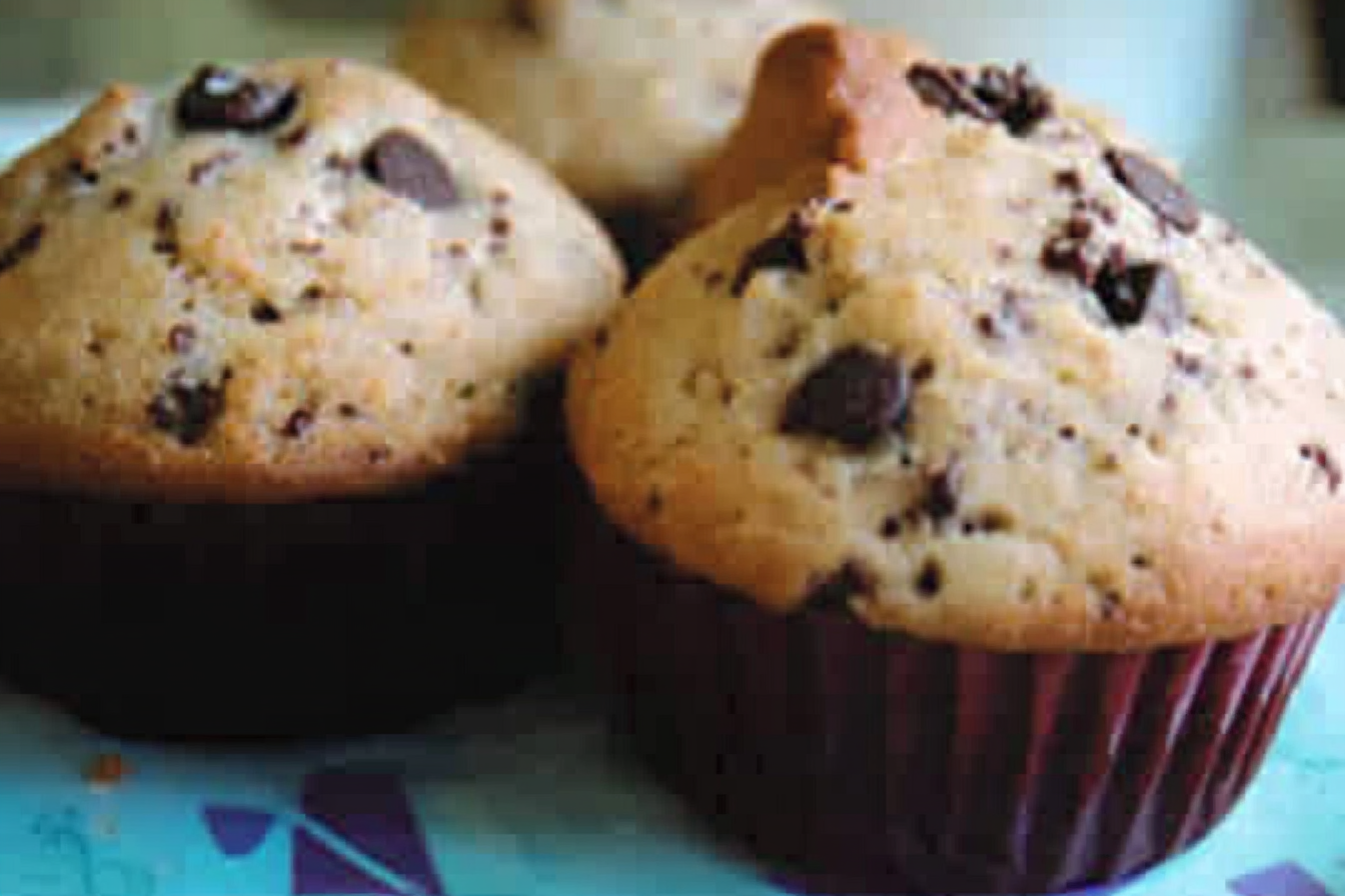 Muffiny z kawałkami czekolady
