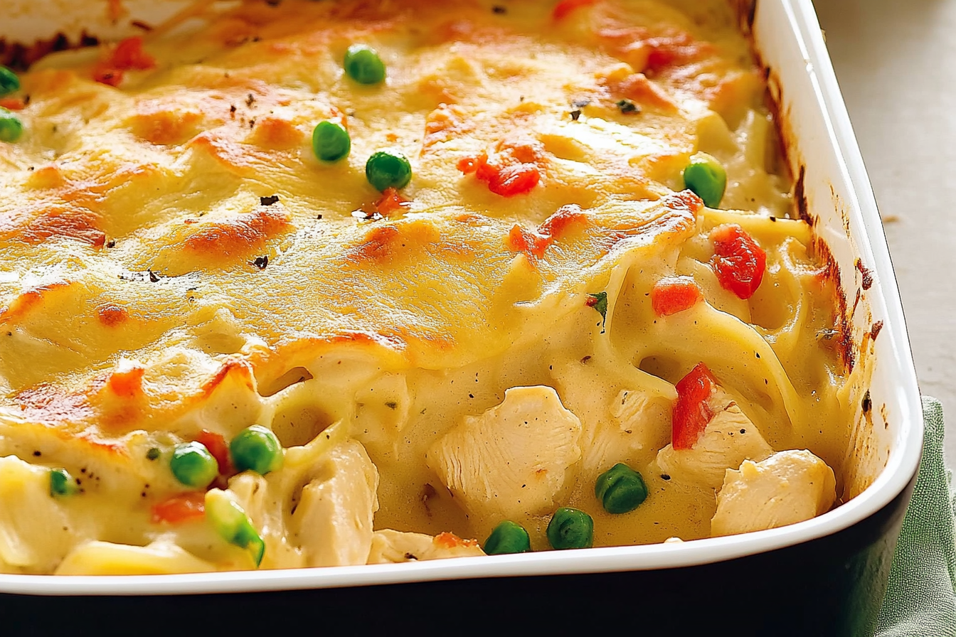 Pasta z kurczakiem deluxe