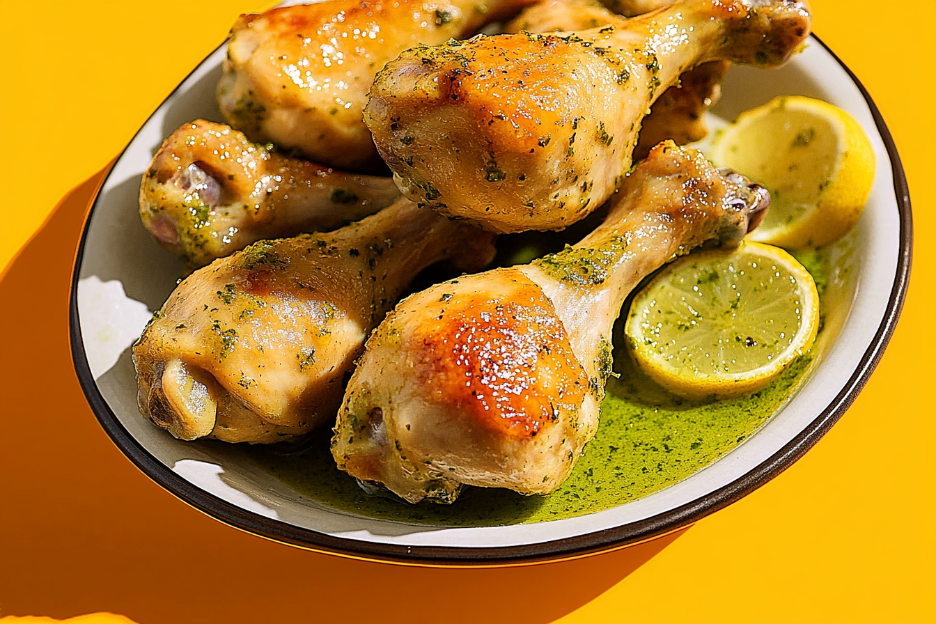 Pilons de poulet au citron