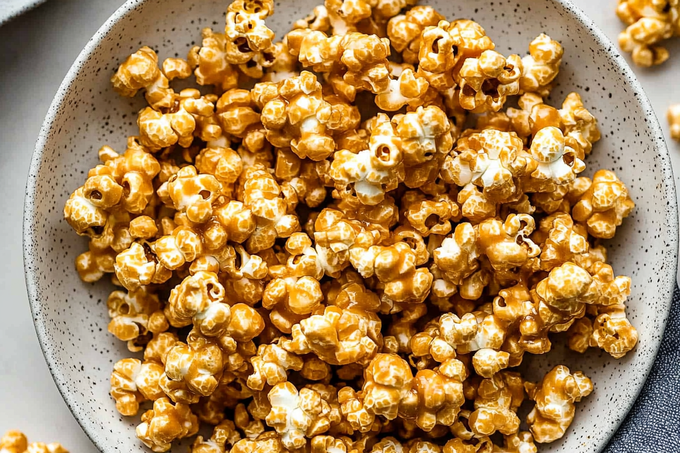 Popcorn karmelowy