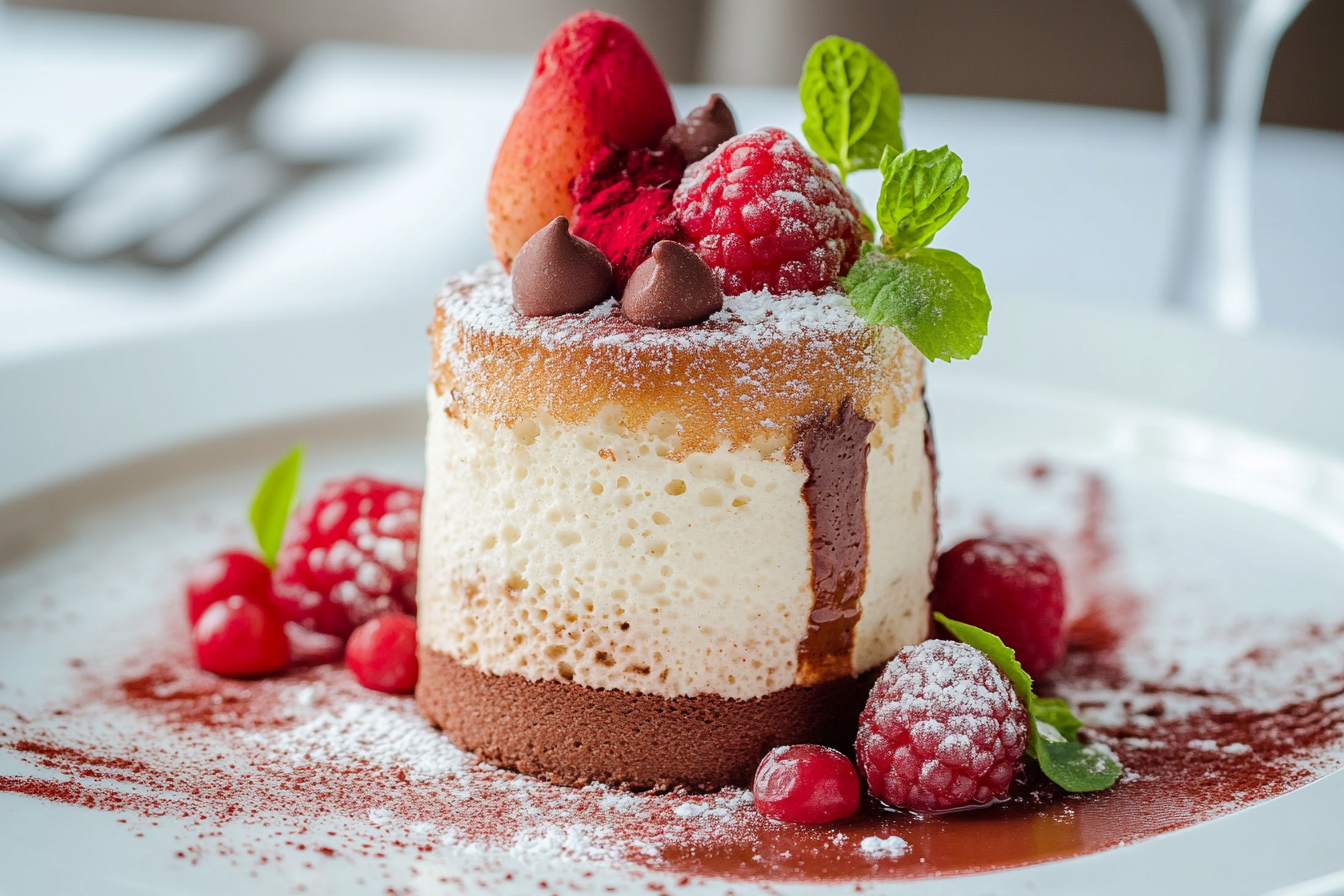 Soufflé czekoladowe
