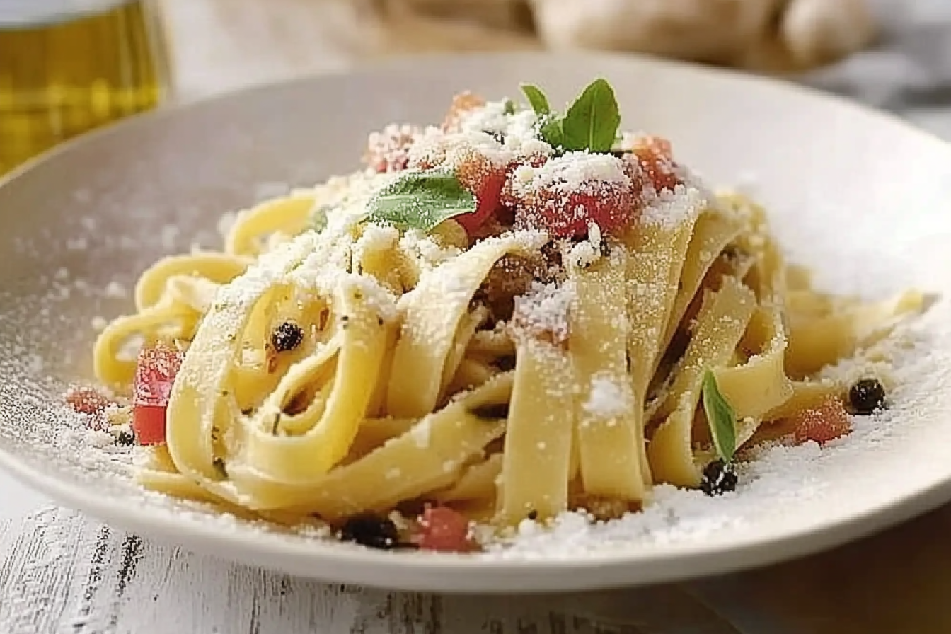 Tagiatelle sycylijskie