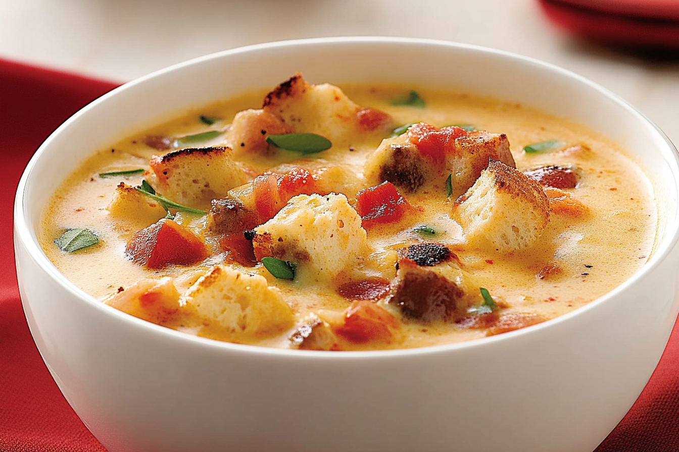 Zupa cheeseburgerowa