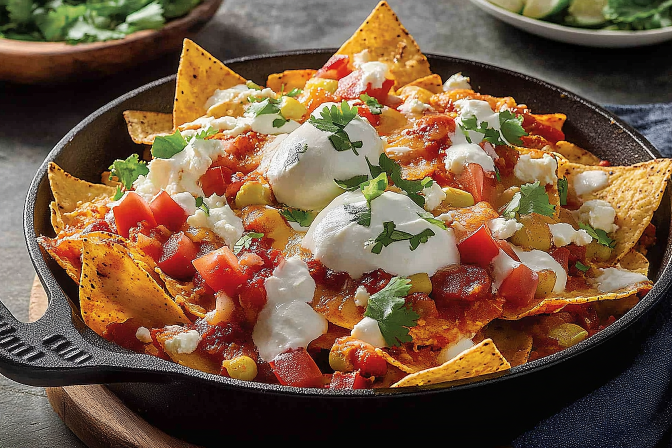 Chilaquiles z sosem salsa