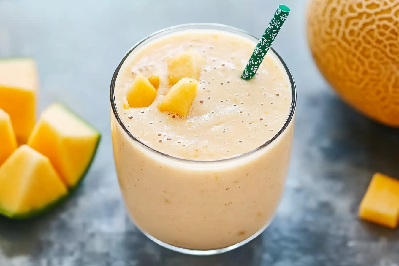 Koktajl z melonem cantaloupe