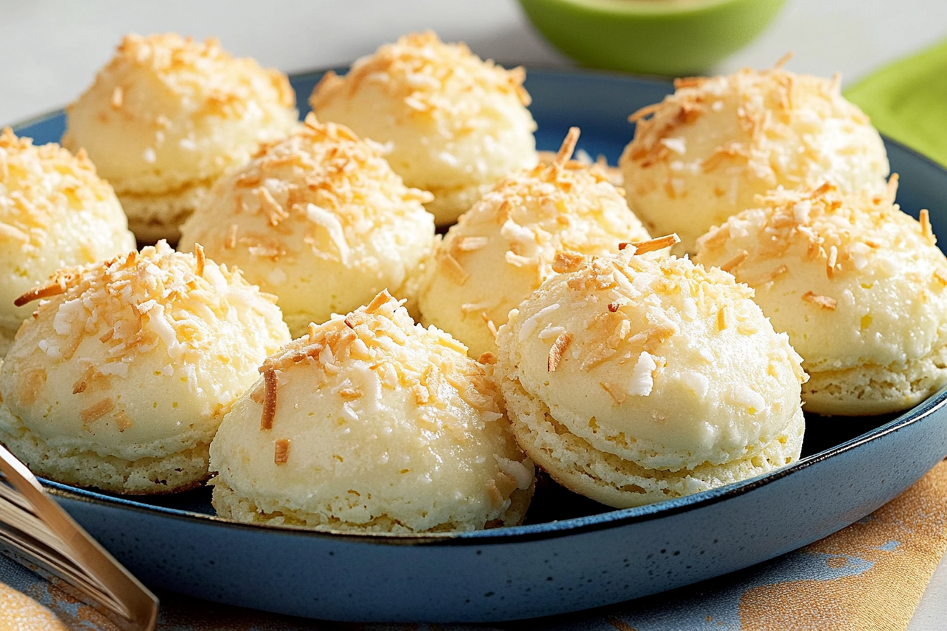Makaroniki kokosowe