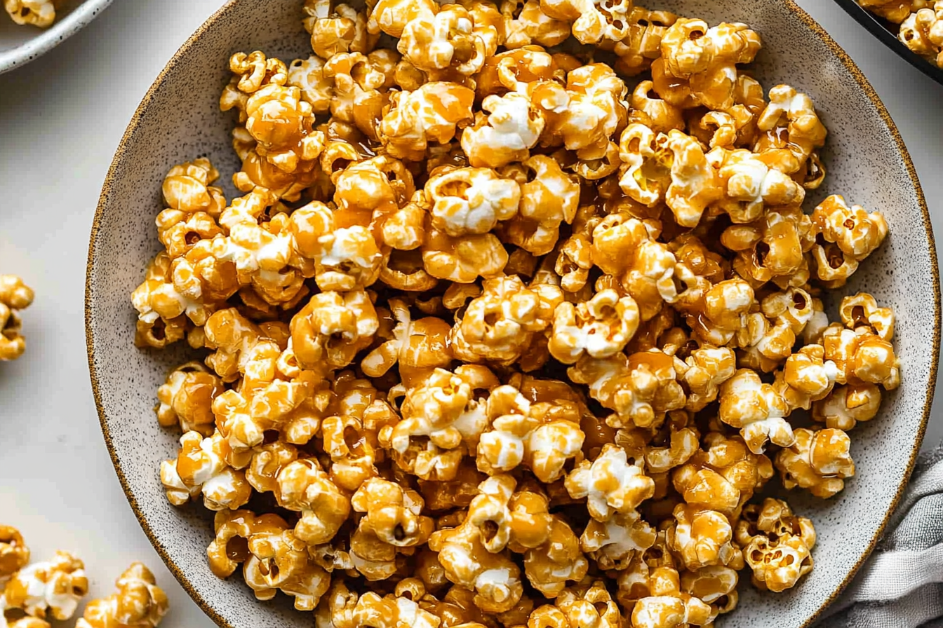 Popcorn karmelowy
