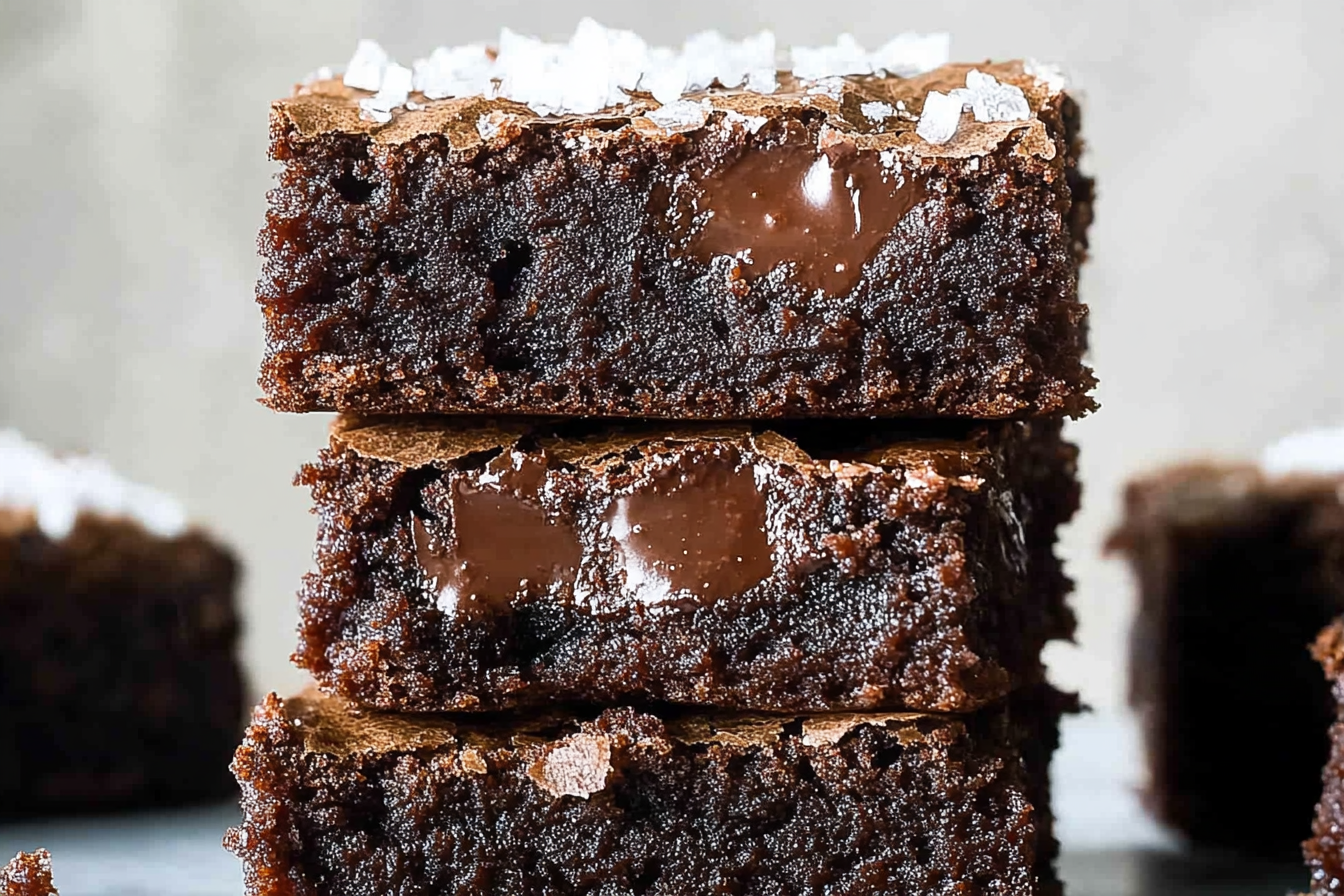 Brownie w małej porcji