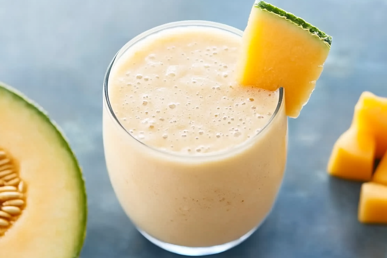 Koktajl z melonem cantaloupe
