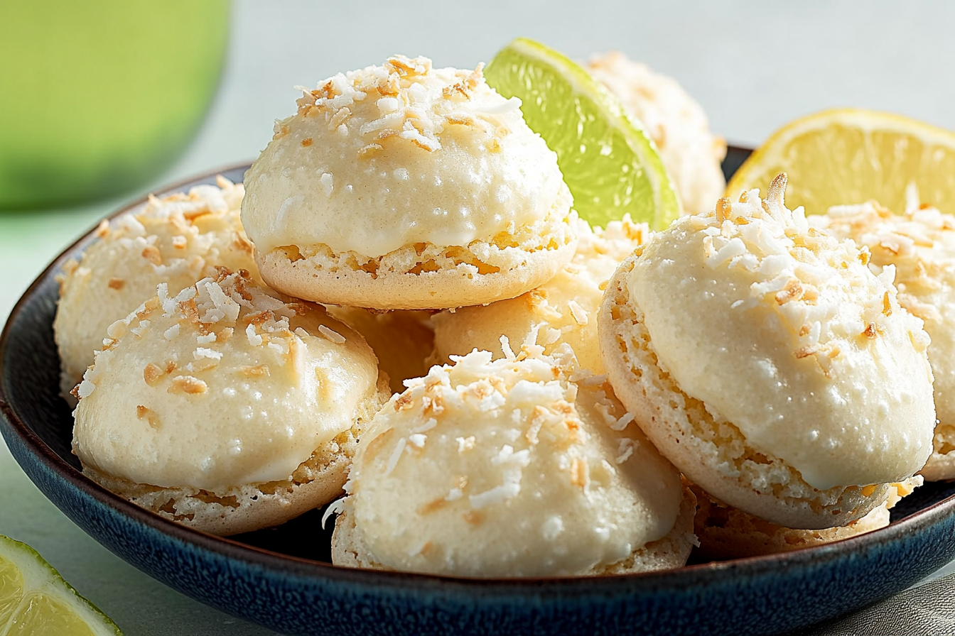 Makaroniki kokosowe
