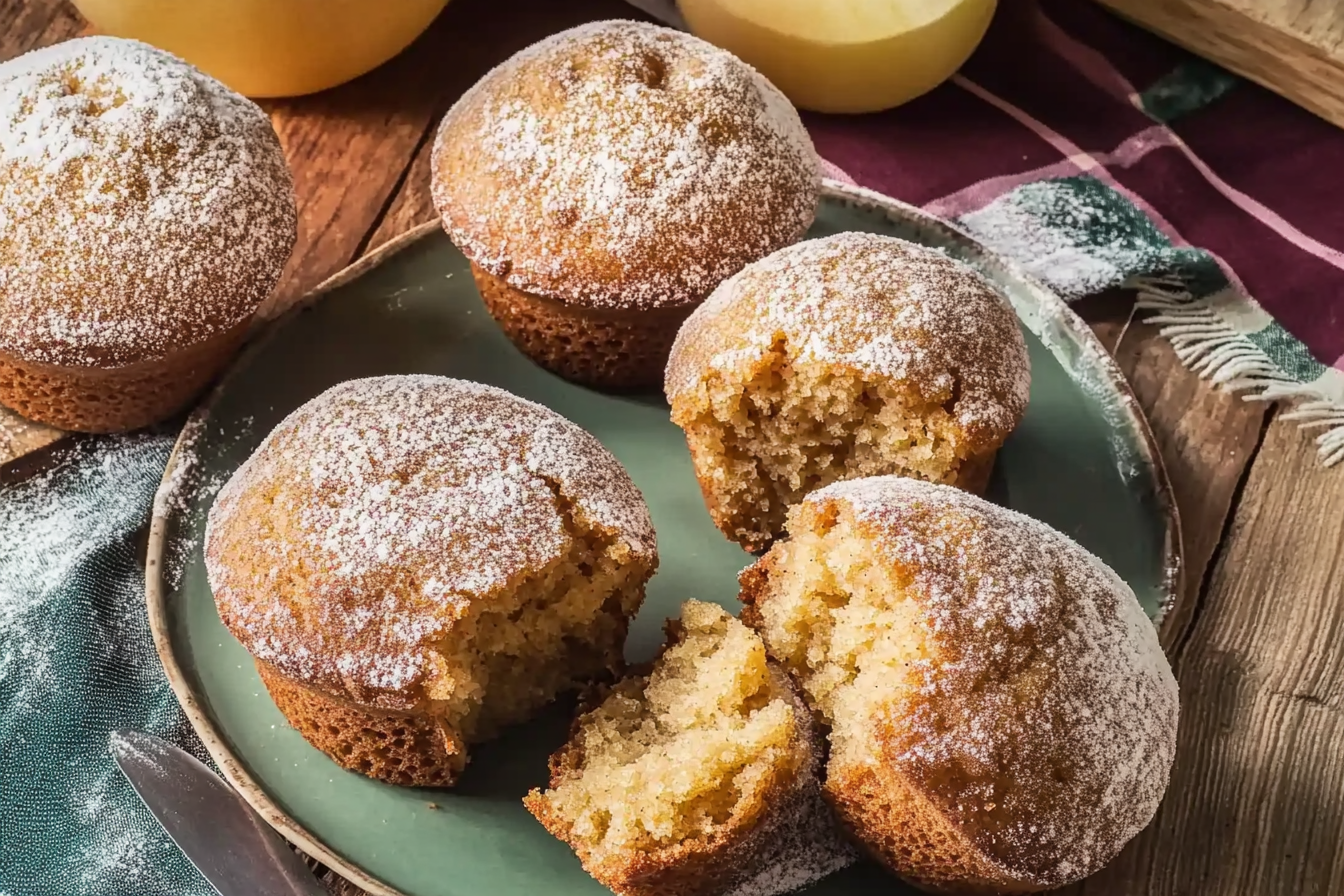 Muffinki z jabłkowym cydrem