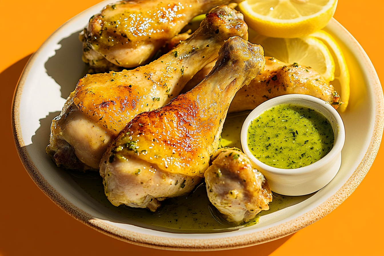 Pilons de poulet au citron