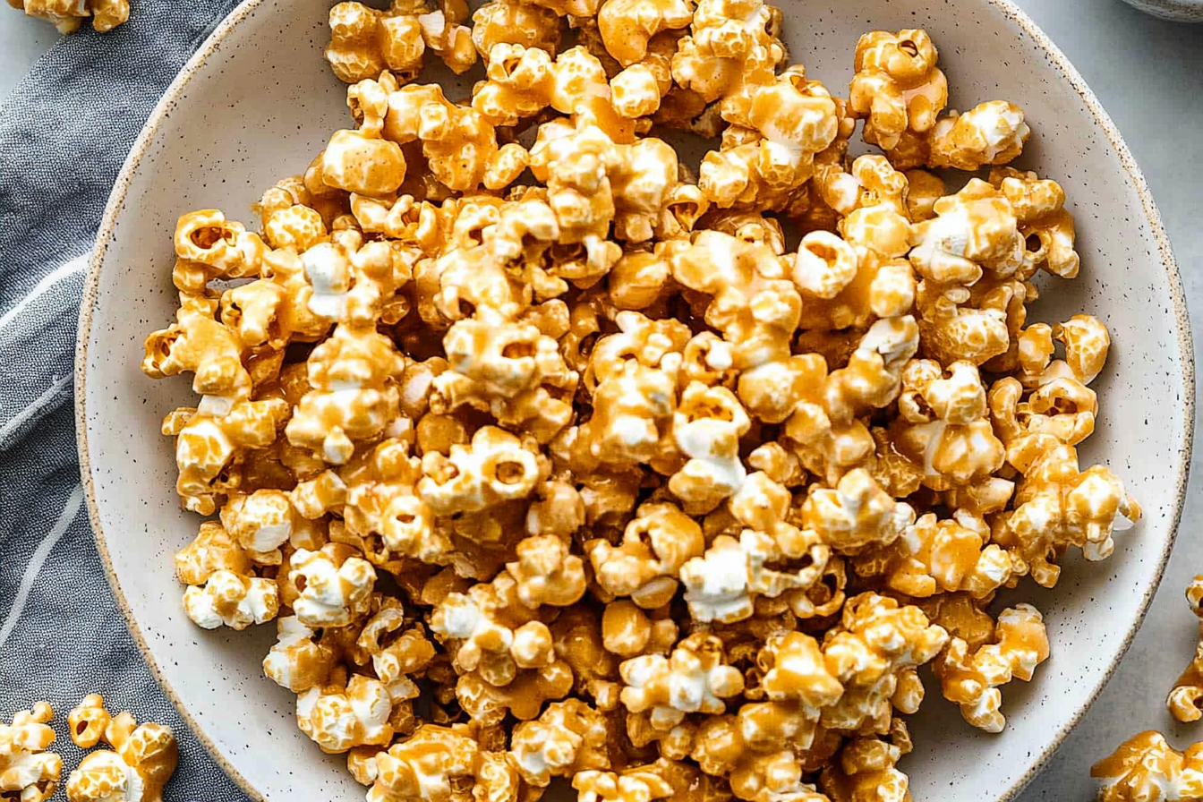 Popcorn karmelowy