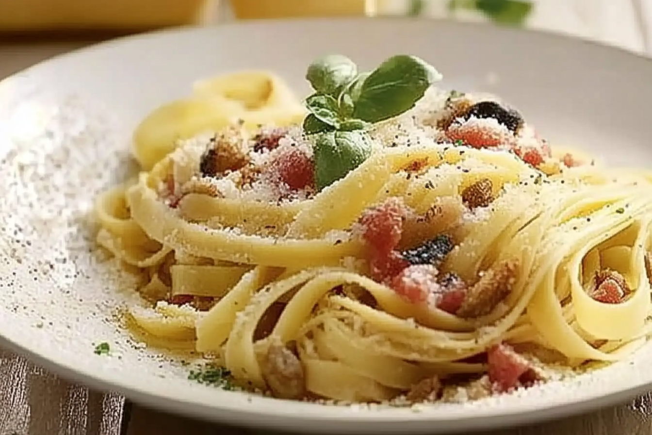 Tagiatelle sycylijskie