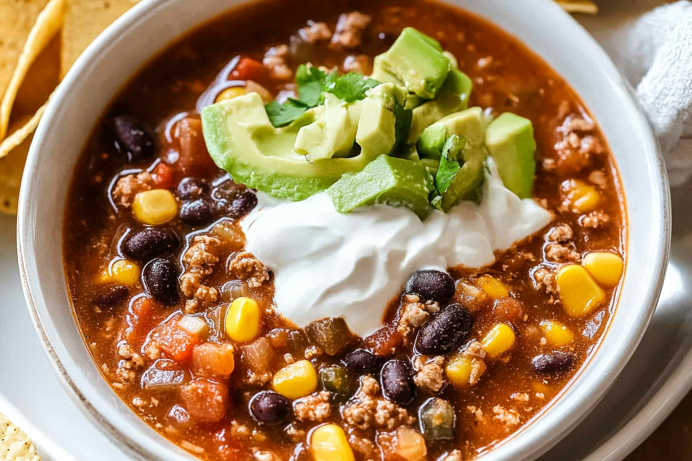 Zupa taco