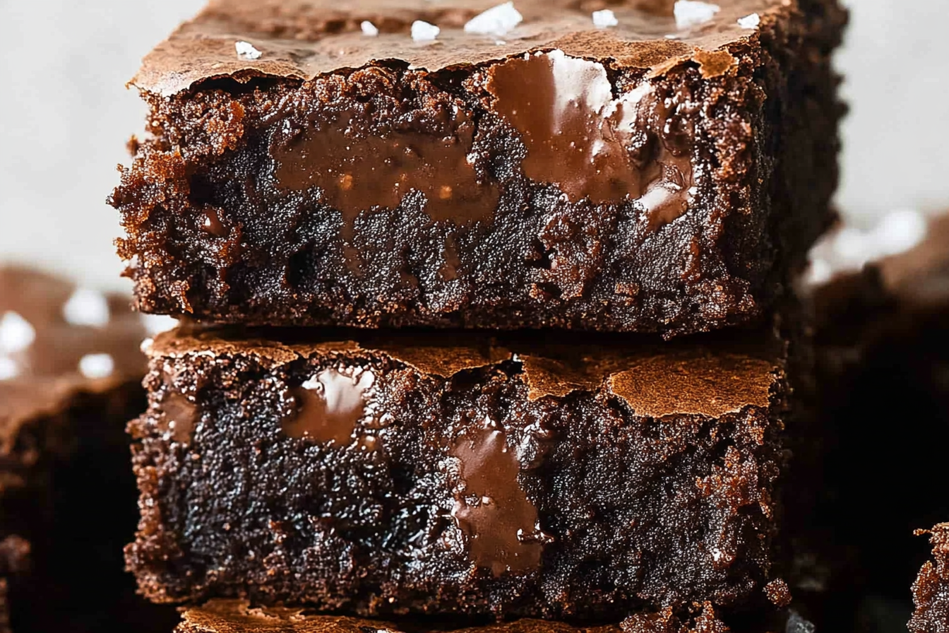 Brownie w małej porcji