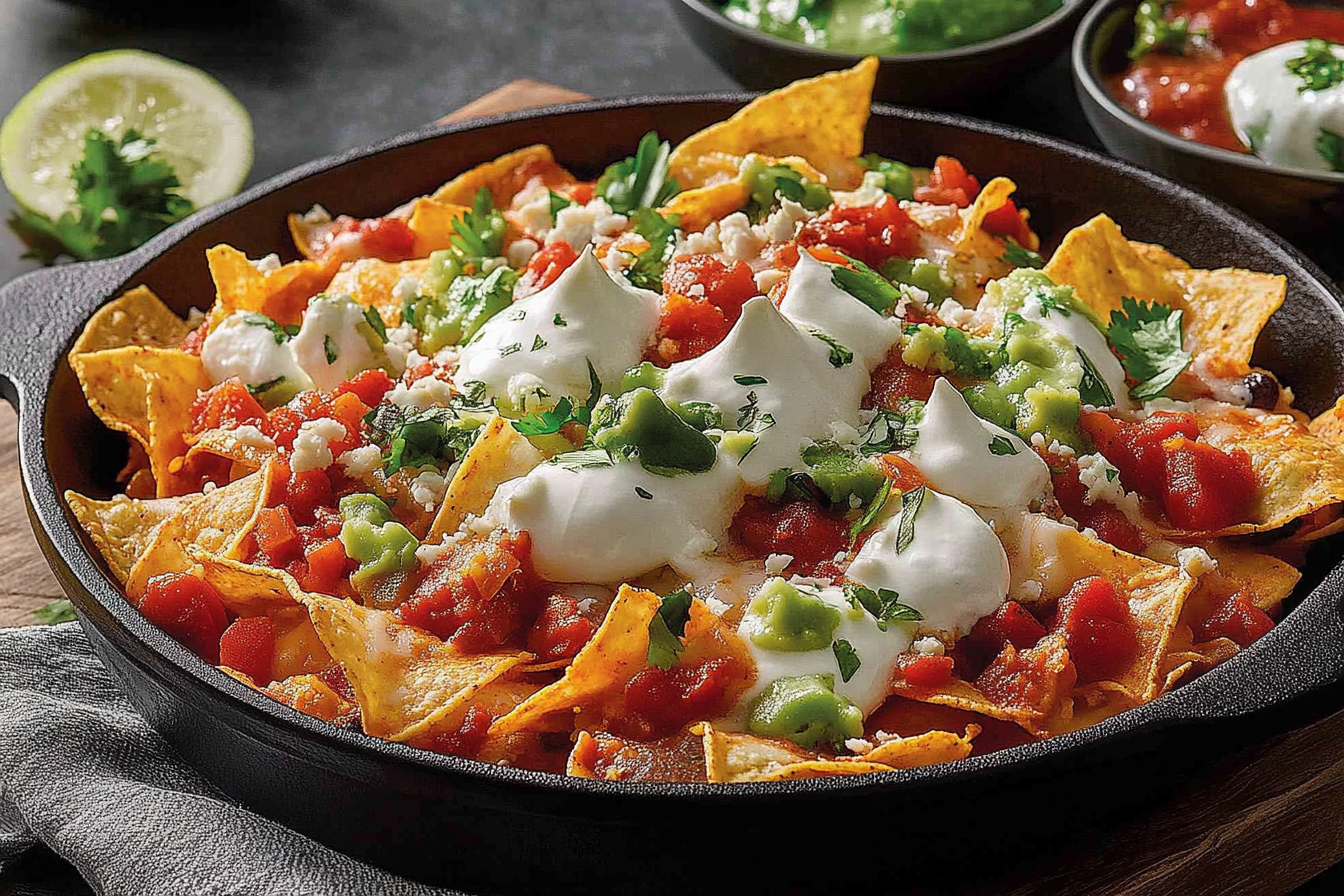 Chilaquiles z sosem salsa