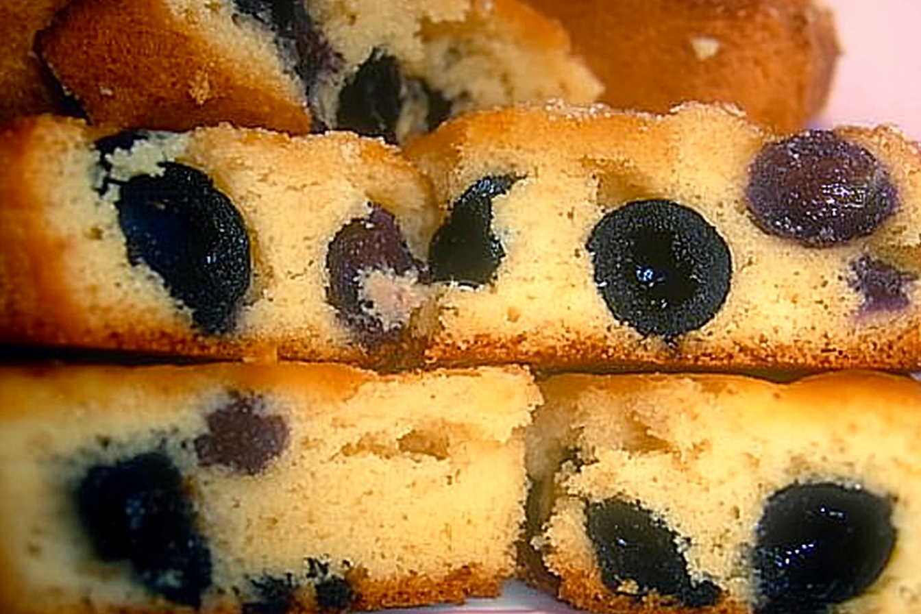 Ciasto z czarnymi oliwkami