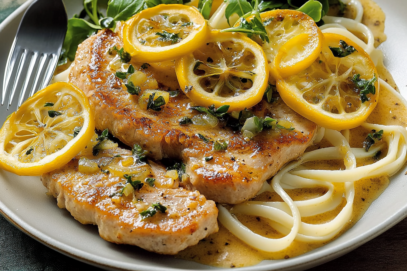 Escalopki cielęce piccata
