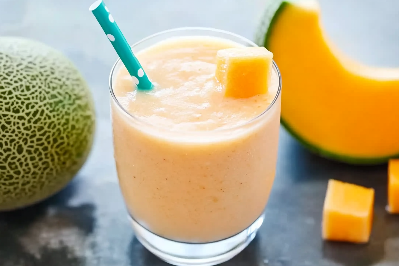 Koktajl z melonem cantaloupe