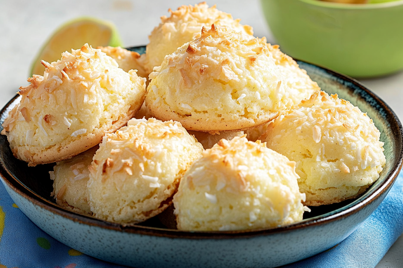 Makaroniki kokosowe