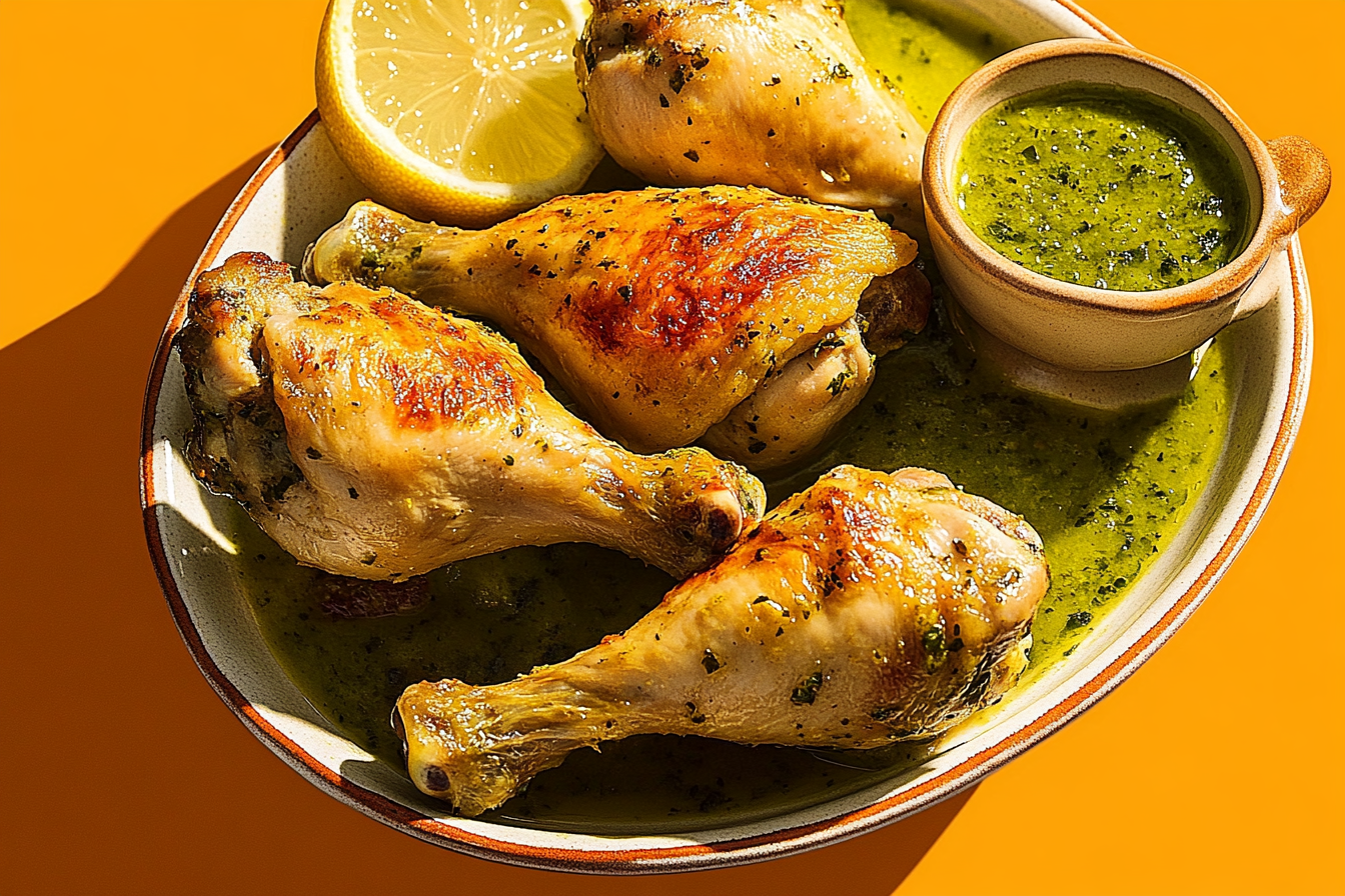Pilons de poulet au citron