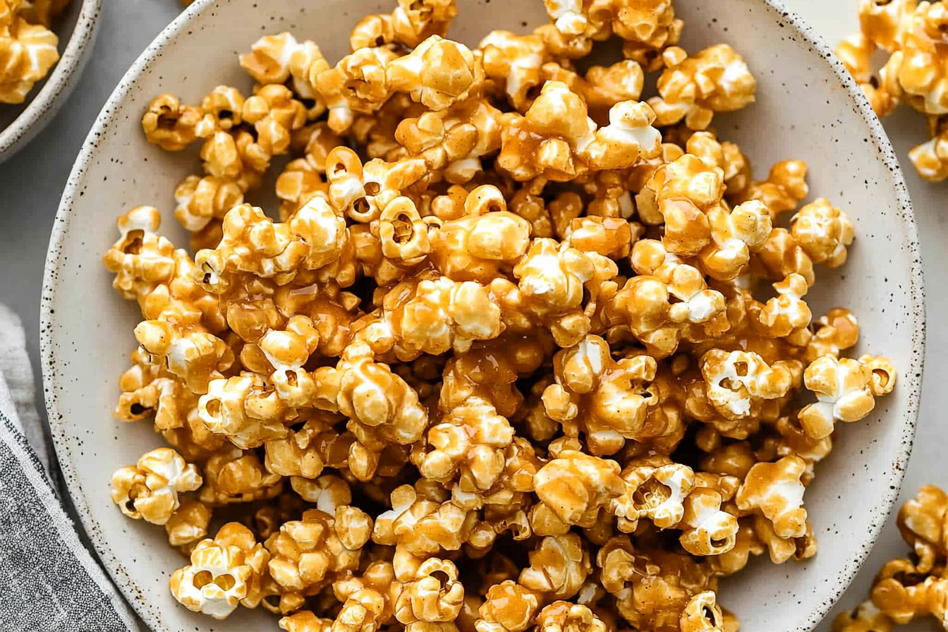 Popcorn karmelowy
