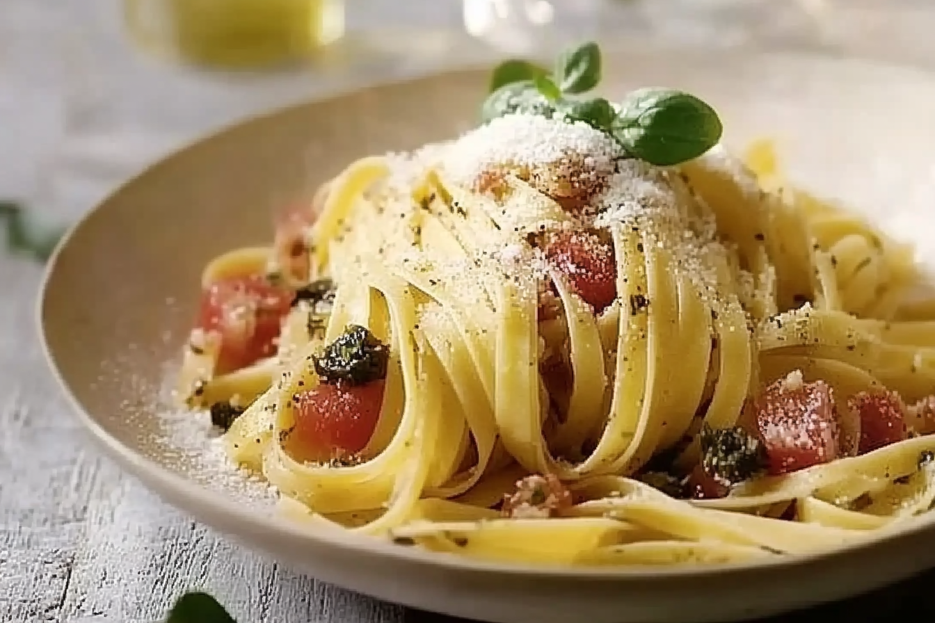 Tagiatelle sycylijskie