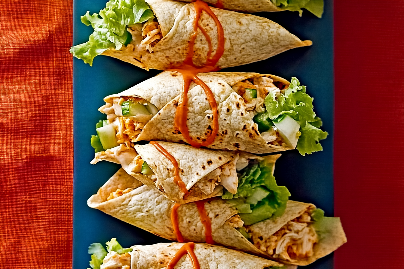 Wrapy enchilada z kurczakiem
